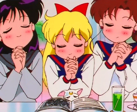 Risultati immagini per gif anime super happy sailor moon
